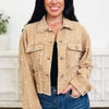 Pearls On Repeat Corduroy Jacket