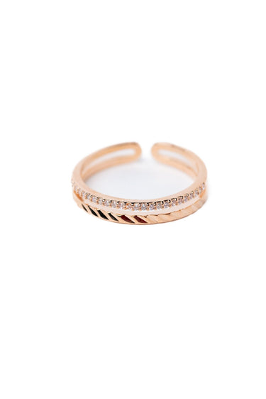 Penny Ring - Rose Gold - By Alexa Rae