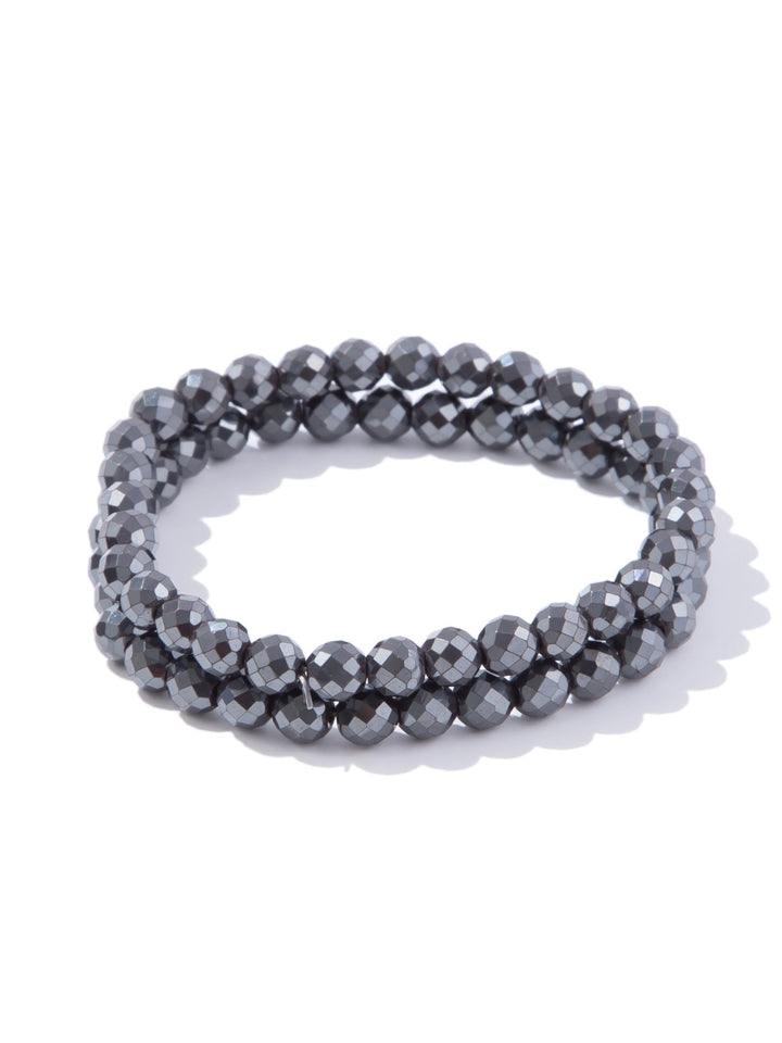 Phoenix Bracelet Set - Gunmetal - By Alexa Rae