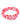 Pink Love Bracelet Set - Pink - By Alexa Rae