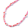 Pink Love Necklace - Pink