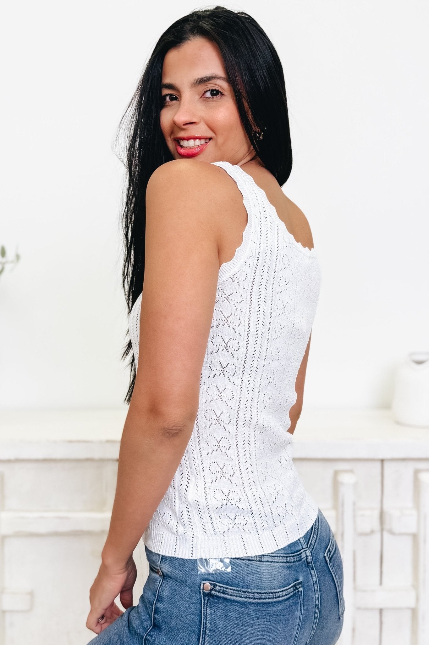 Pretty Please Knit Tank - By Alexa Rae