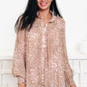 Prowl Around Leopard Button Down Top - By Alexa Rae