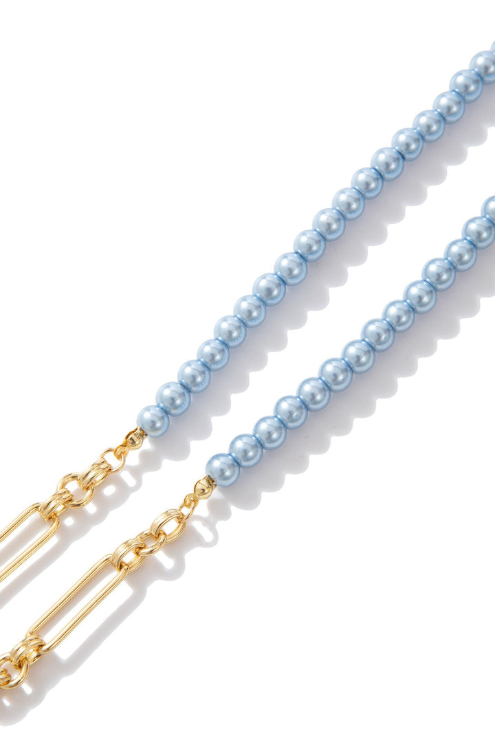 Everything Counts Necklace - Ice Blue