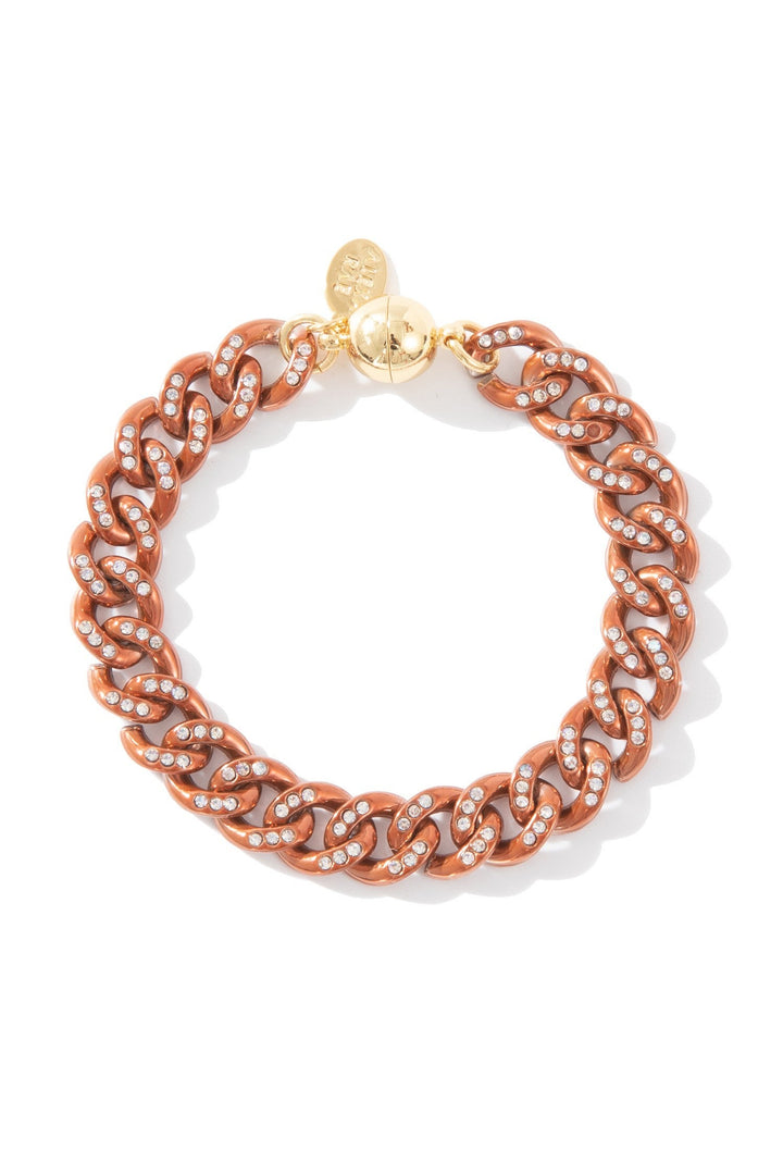 Last Kiss Bracelet - Liquid Metallic Cocoblush