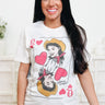 Queen Of Hearts Graphic Tee - By Alexa Rae