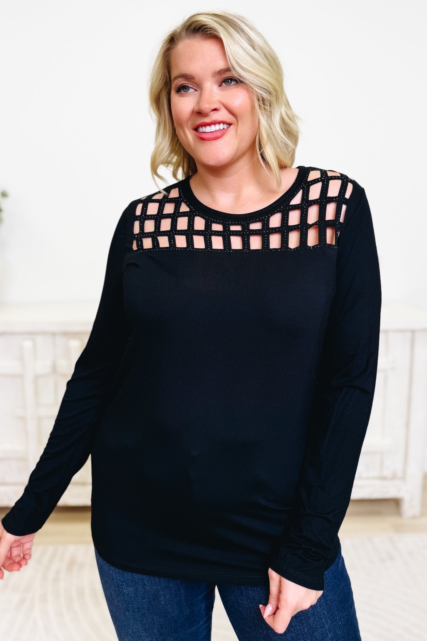 Radiating Shine Top - By Alexa Rae