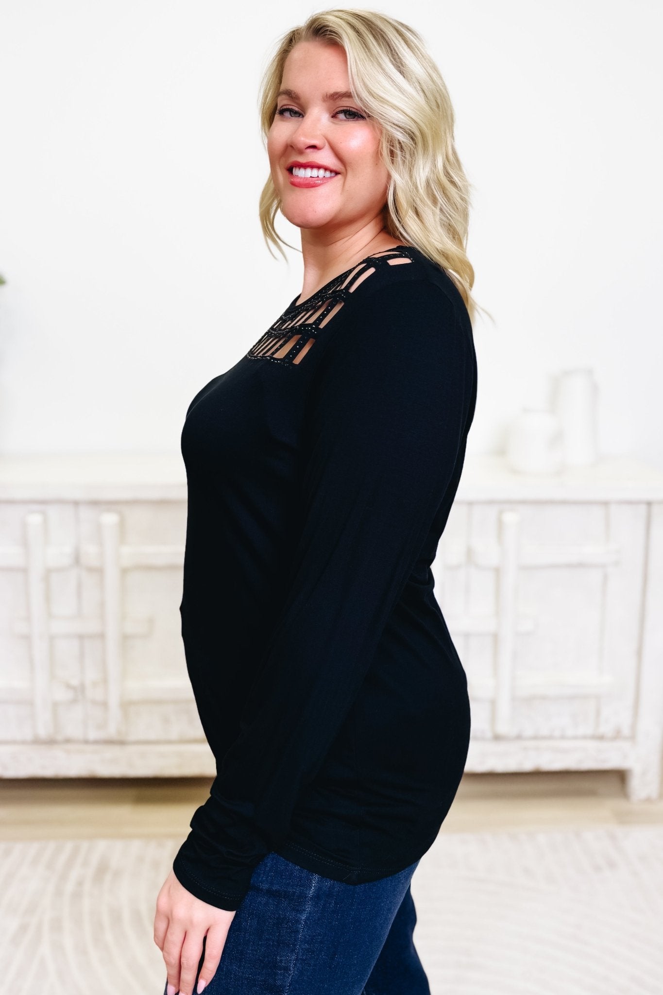 Radiating Shine Top - By Alexa Rae