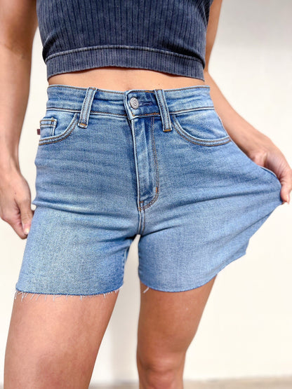 Judy Blue Soul Sister High Rise Shorts