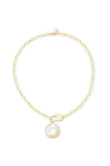 Pastel Dream Necklace - Matte Lemon Merengue