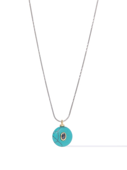 Ridge Rose Necklace - Turquoise - By Alexa Rae