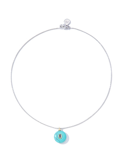 Ridge Rose Necklace - Turquoise - By Alexa Rae