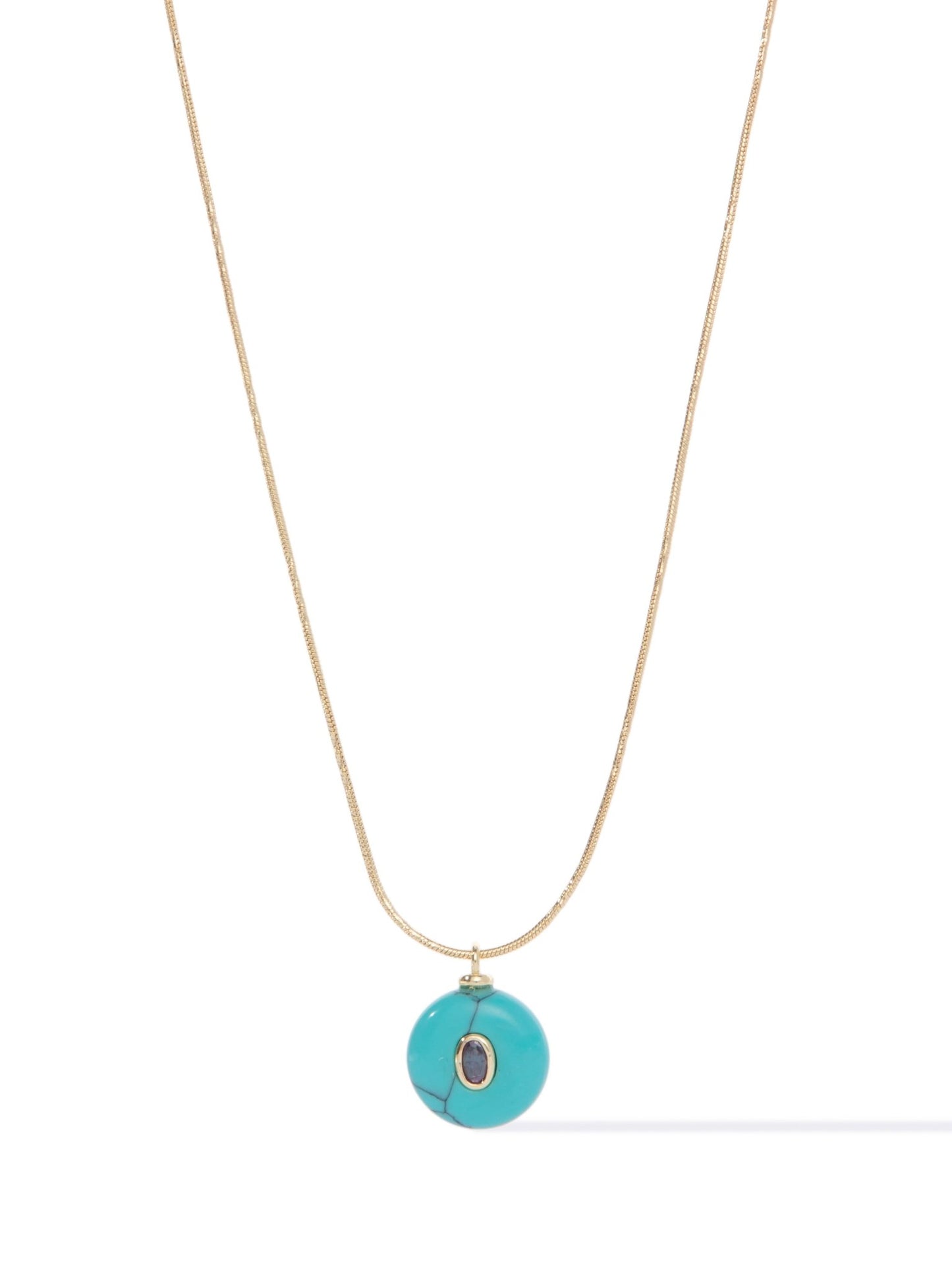 Ridge Rose Necklace - Turquoise - By Alexa Rae