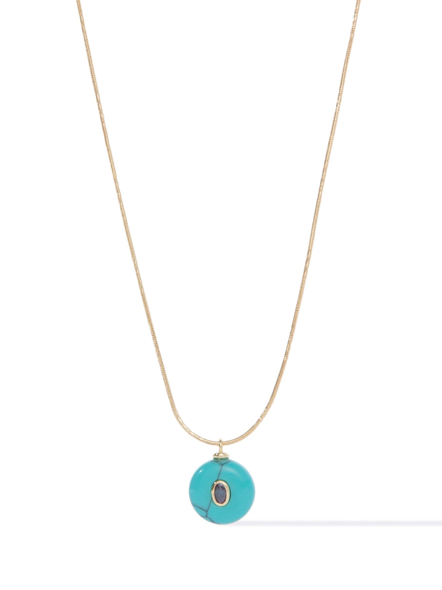 Ridge Rose Necklace - Turquoise - By Alexa Rae