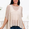 Right There Sheer Top - 2 Colors! - By Alexa Rae