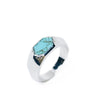 Rodeo Queen Ring - Silver Turquoise