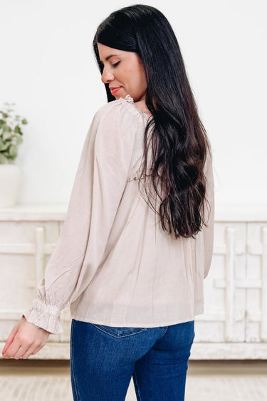 Ruler Of The Ruche Top - 2 Colors! - By Alexa Rae