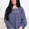 Ruler Of The Ruche Top - 2 Colors!
