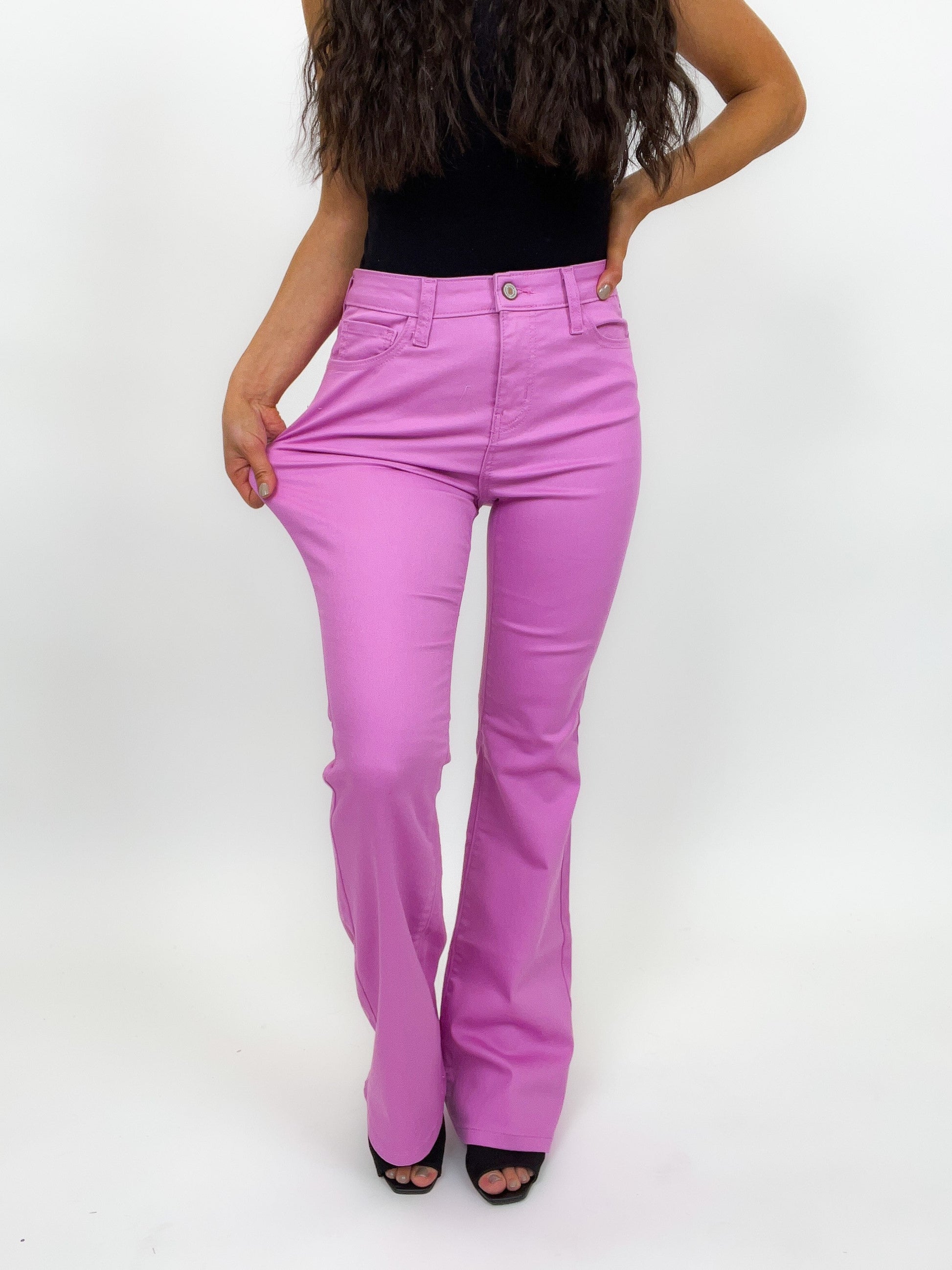 Zenana High Rise Bootcut Denim Pants