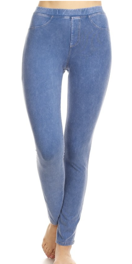 Lookin Dang Good Mineral Wash Leggings