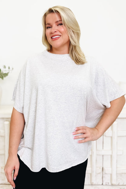 Share Your Love Short Sleeve Top - 2 Colors! - By Alexa Rae
