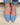 Skye Crystal Denim Slingback Heels - Denim - By Alexa Rae