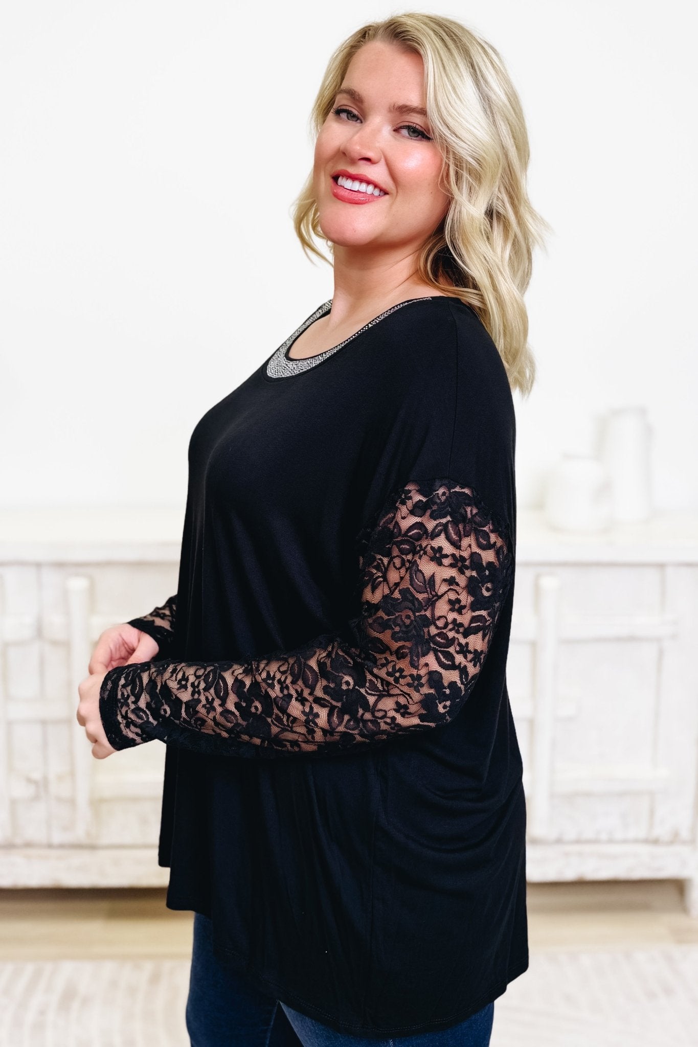 Sleek & Shine Top - By Alexa Rae