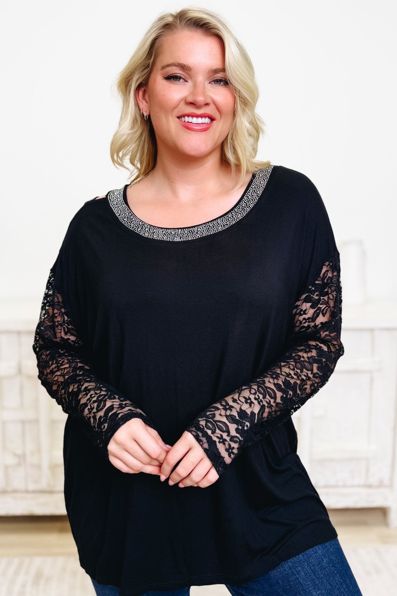 Sleek & Shine Top - By Alexa Rae