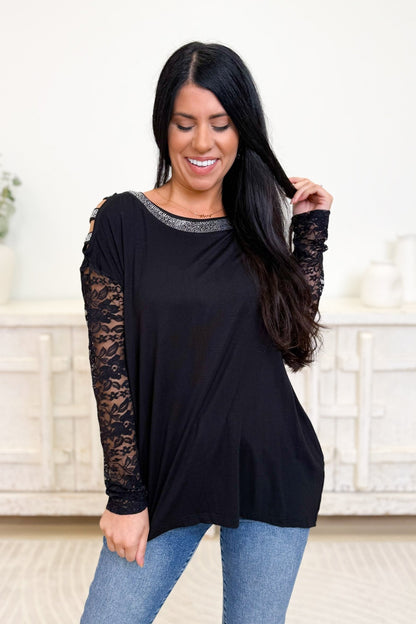 Sleek & Shine Top - By Alexa Rae