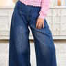 Smooth In The Groove Pants - Denim - By Alexa Rae