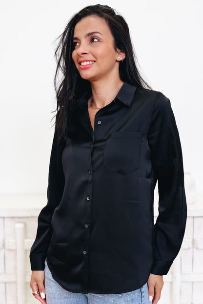 So Presidential Top - Black - By Alexa Rae