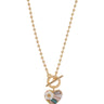 Some Hearts Necklace - Gold - By Alexa Rae