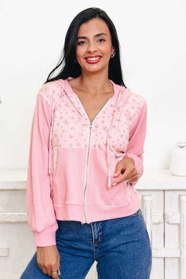 Something Groovy Floral Hoodie - 2 Colors! - By Alexa Rae