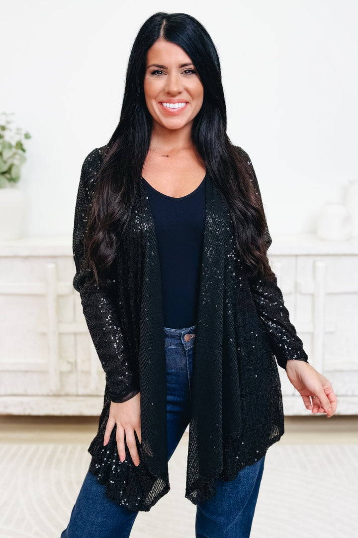 Sprinkle Of Sparkle Cardigan - 2 Colors! - By Alexa Rae