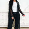 Stark Sparkle Mesh Duster
