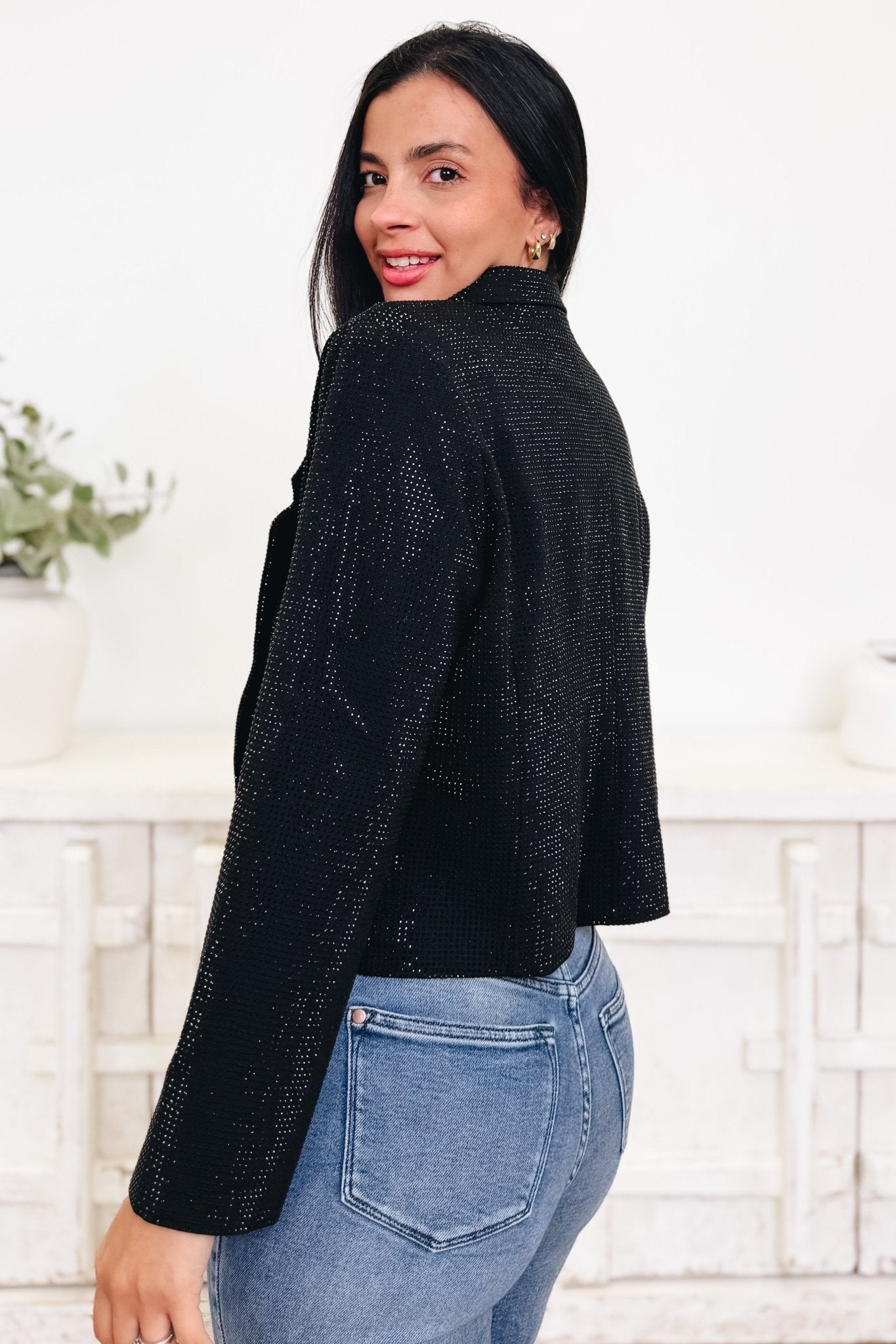 Step On The Scene Blazer - 2 Colors! - By Alexa Rae