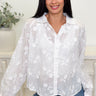 Strive For Greatness Floral Button Down Top - By Alexa Rae