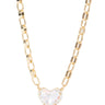 Summer Love Necklace - Gold Snow Glow - By Alexa Rae