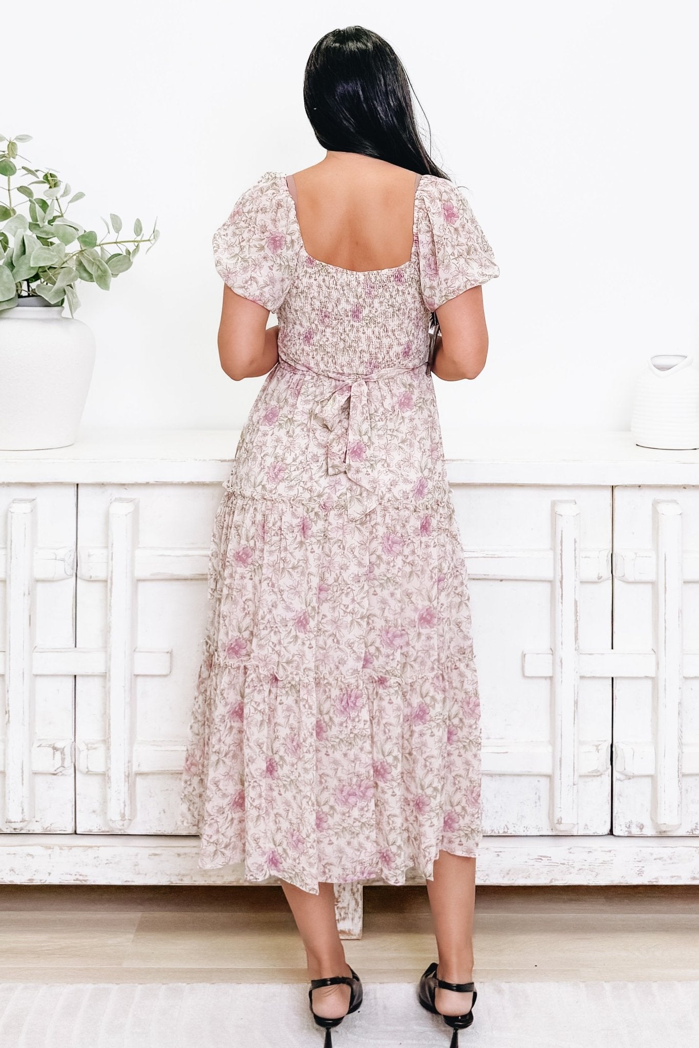 Sunday Smiles Floral Dress - By Alexa Rae