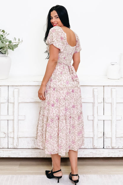 Sunday Smiles Floral Dress - By Alexa Rae