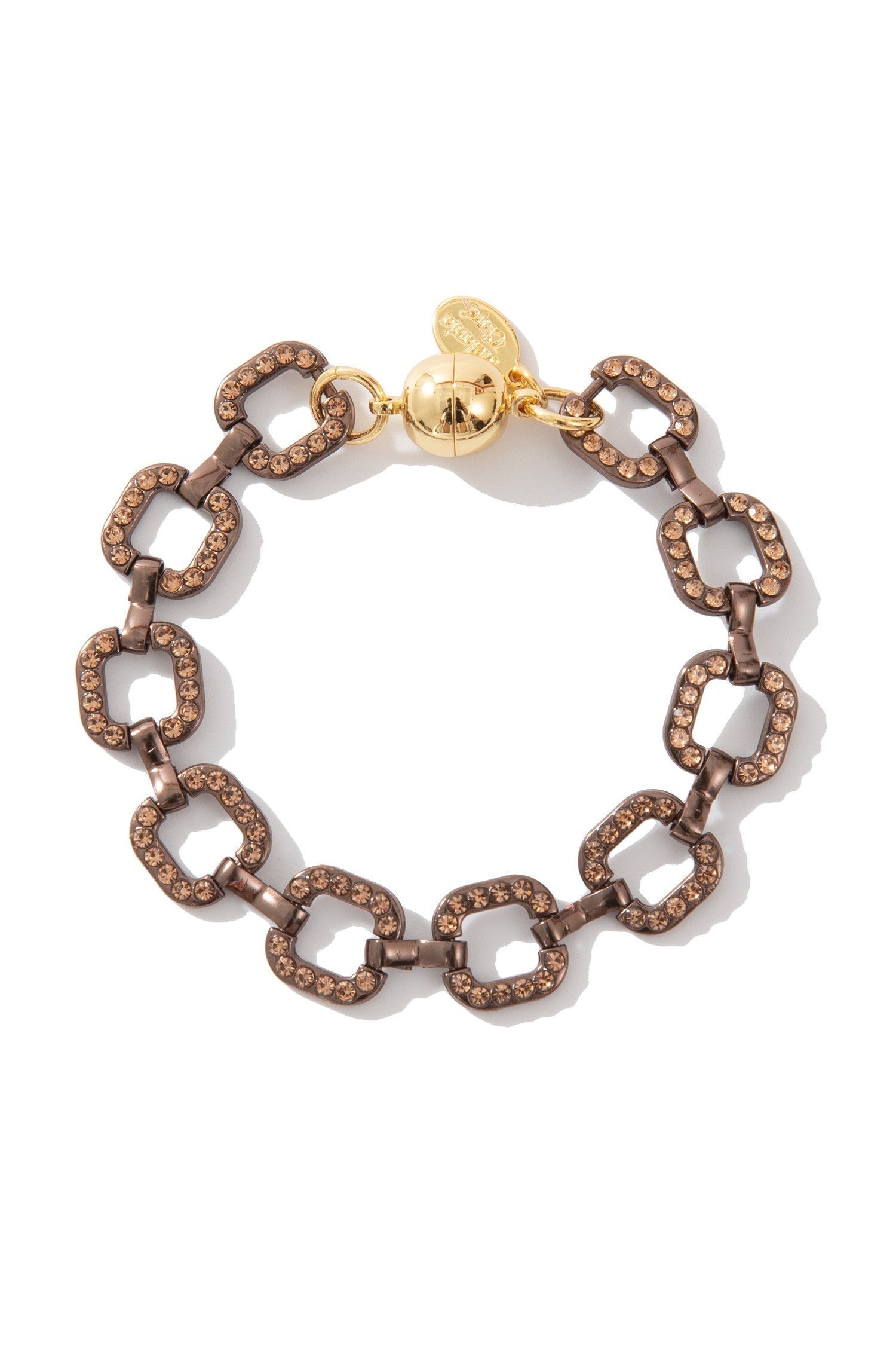 A Little Crazy Bracelet - Liquid Metallic Frappuccino