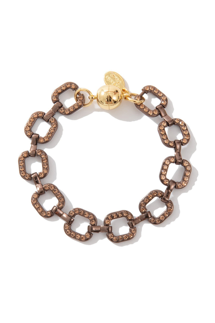 A Little Crazy Bracelet - Liquid Metallic Frappuccino