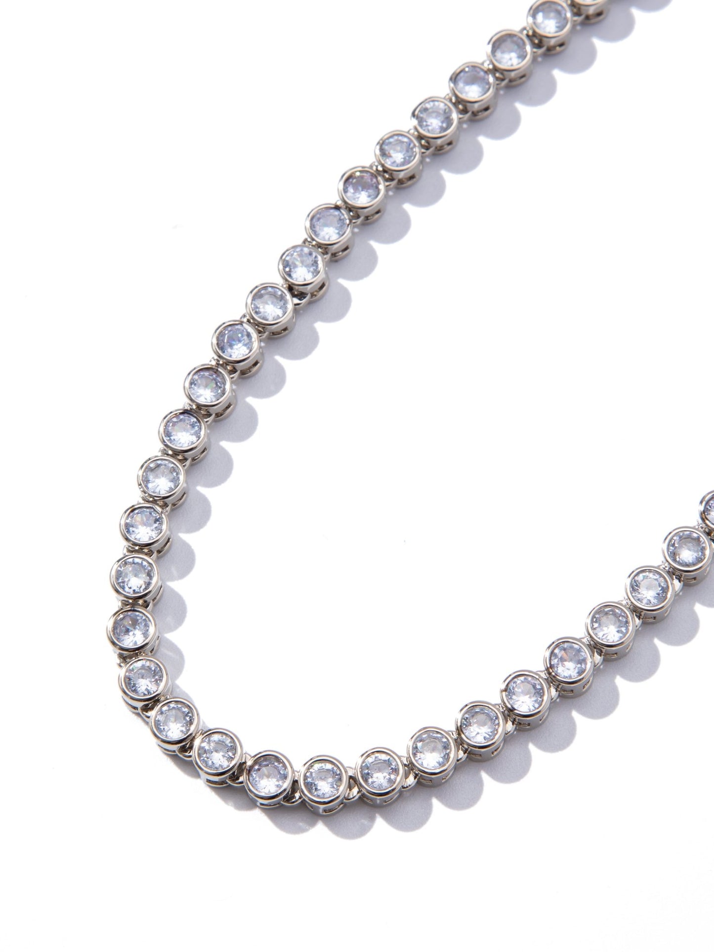 Sybil Necklace - Metallic Linen - By Alexa Rae