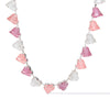 Becca Necklace - Liquid Metallic Pearl White Pastel