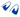 Candela Earrings - Moroccan Blue Black