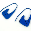 Candela Earrings - Moroccan Blue Black
