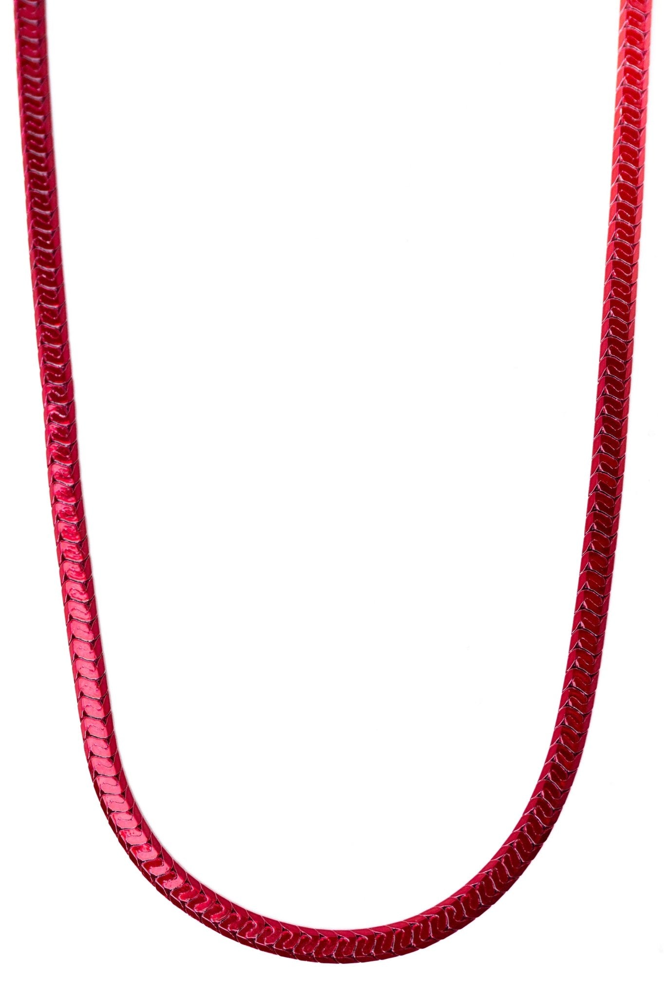 Tali Necklace - Metallic Rouge - By Alexa Rae