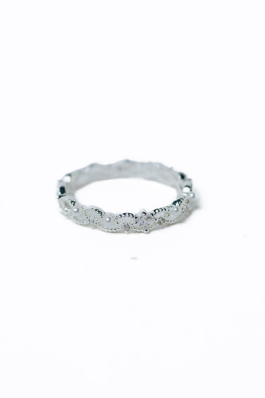 Tender Ring - Liquid Metallic Pearl White - By Alexa Rae