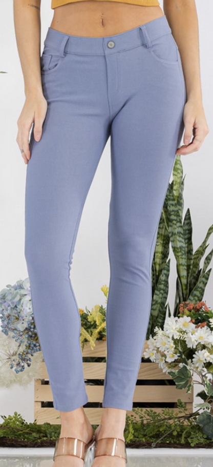 Perfect Pocket Skinny Jeggings - 8 Colors!