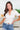 Thanks For Being You Top - White - By Alexa Rae